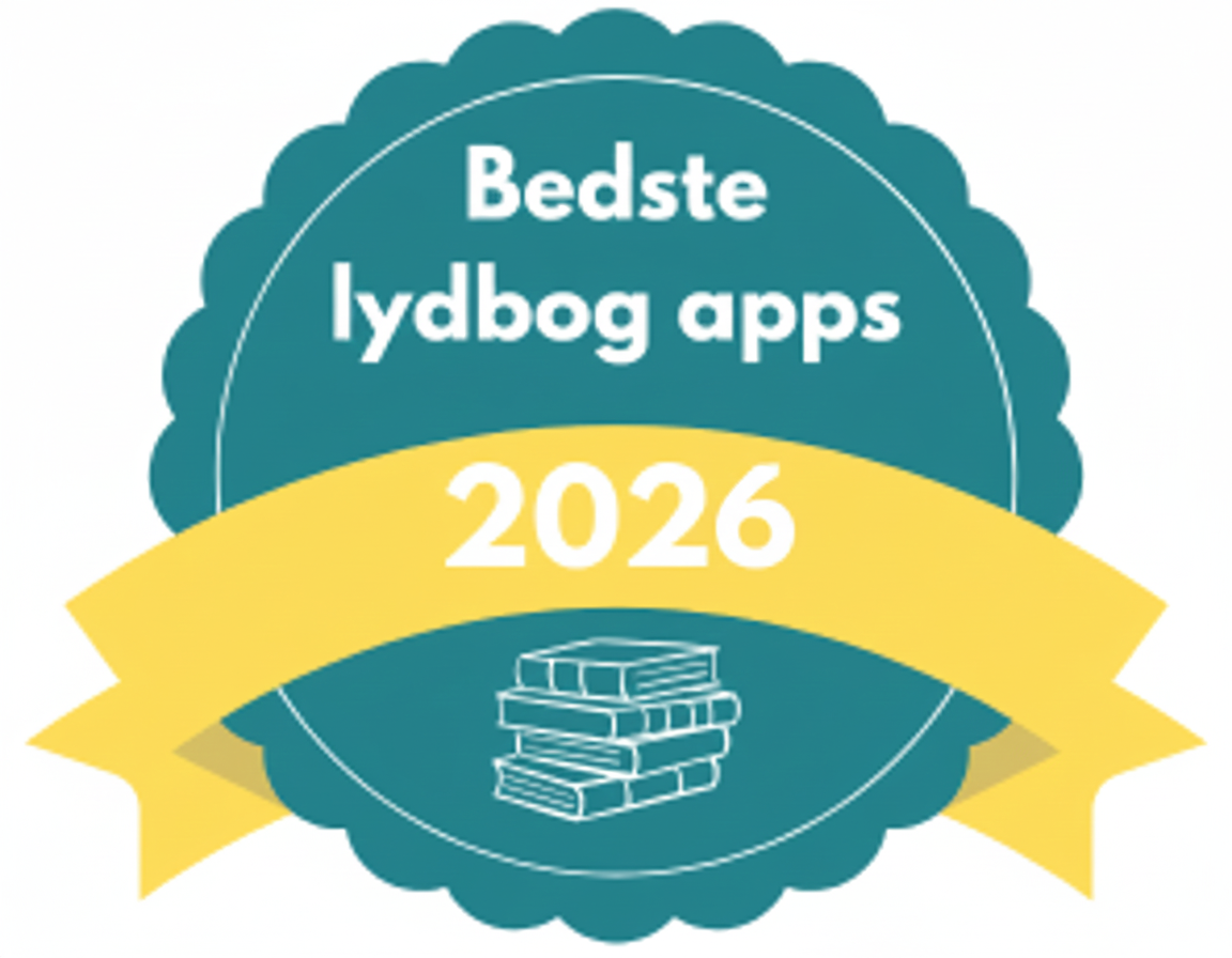 Bedste lydbog apps 2026
